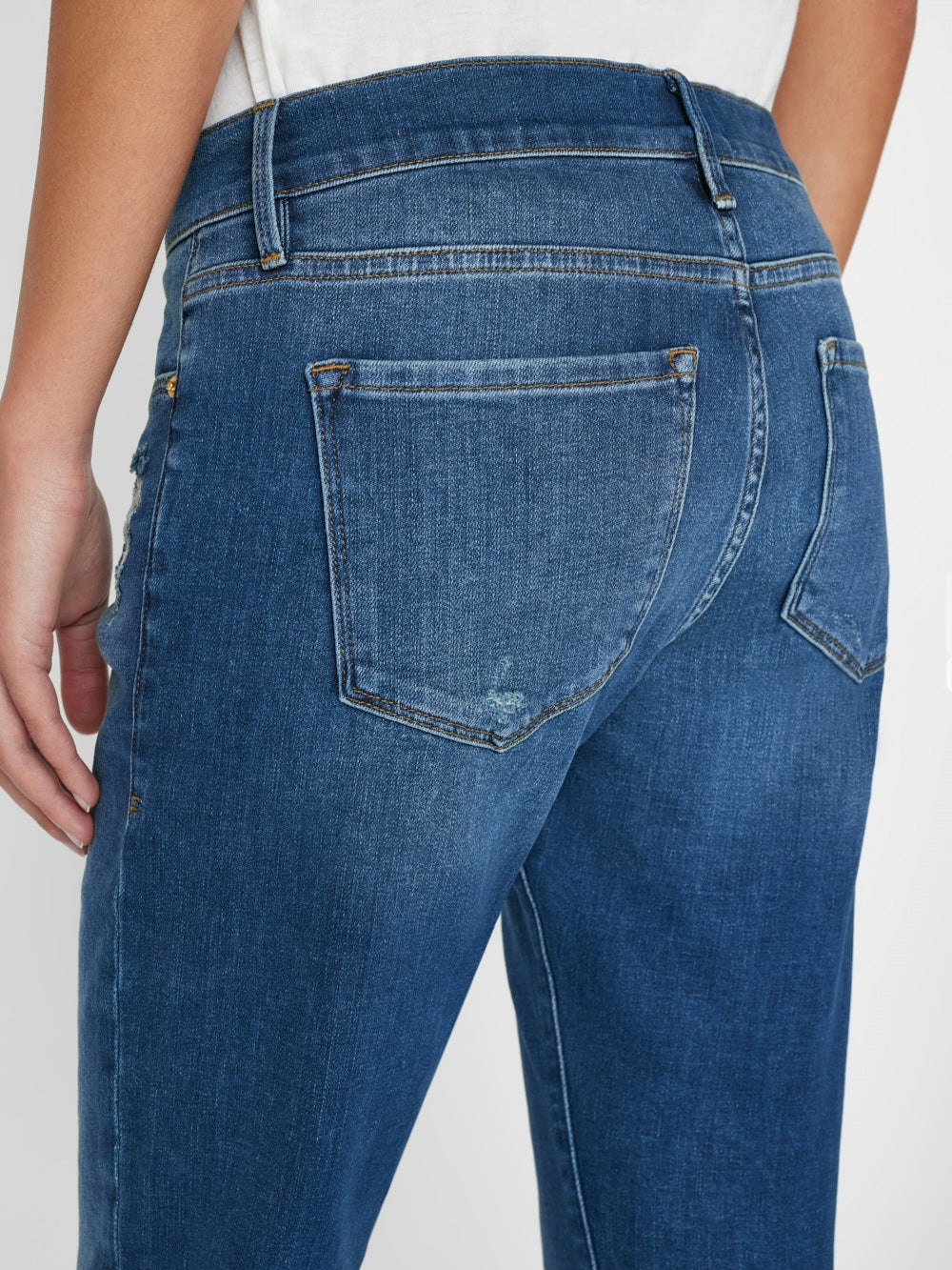 jeans back view